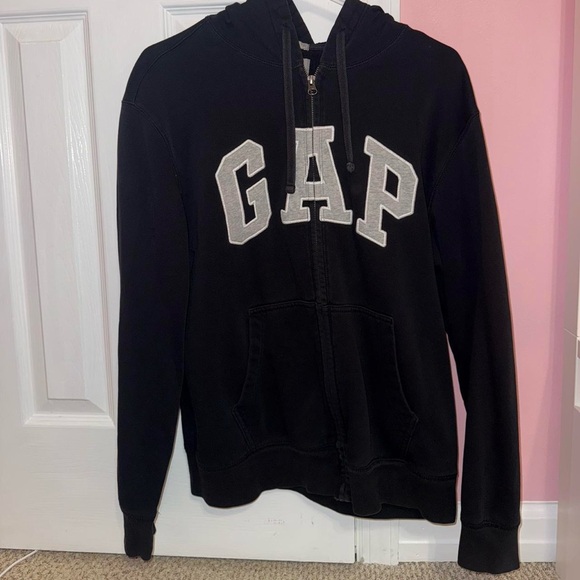GAP Charcoal Zip-Up Hoodie - Picture 1 of 5